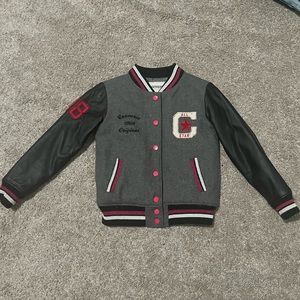 Converse letterman jacket- girls